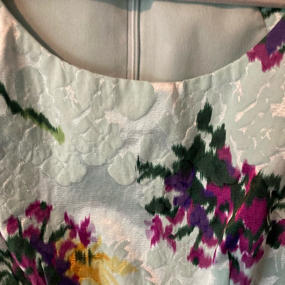 Anthropologie Leifsdottir Brocade Peplum Tank size 2 - Picture 5 of 10